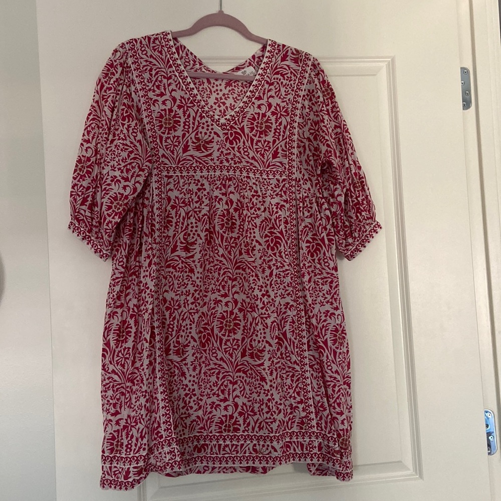 Anokhi Jaipur cotton dress, size S
